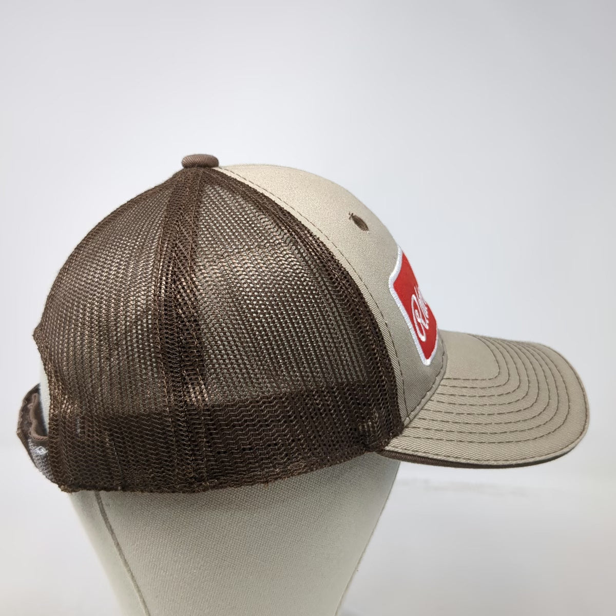 Outdoor Cap Rhino Metals Inc Brown Baseball Cap One Size Mesh Back Strapback hat