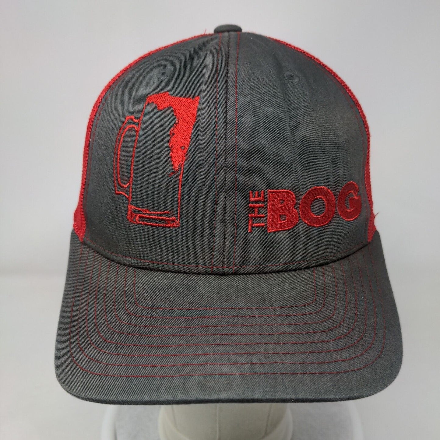 The Bog Snapback Trucker Hat Multicolor OS Embroidered Mesh Back Richardson