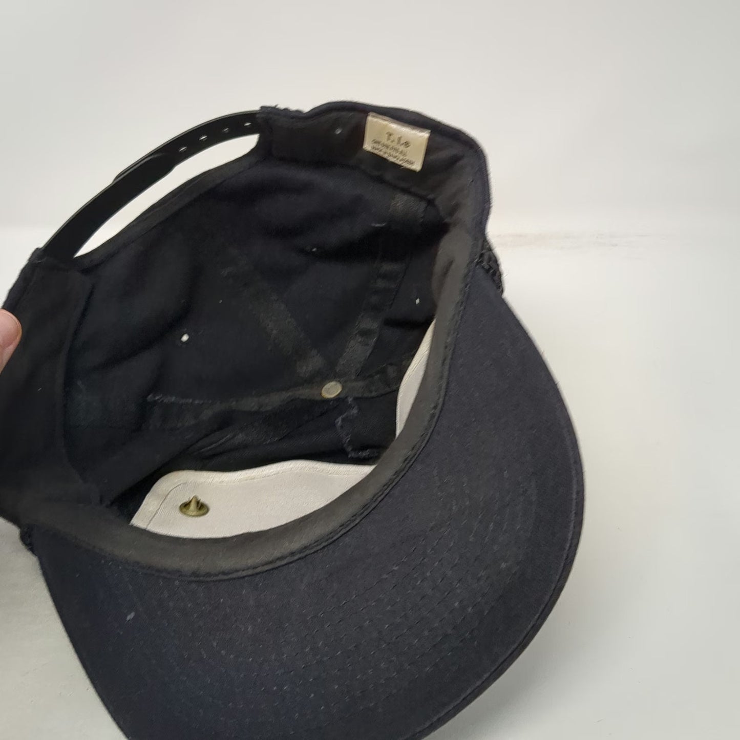 T. I. 5 Panel Black Hat One Size Snapback Rope The Alliance Allentown Detroit