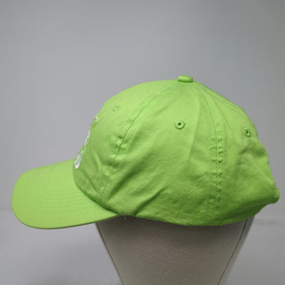 Bud Light Green Baseball Cap One Size Strapback Hat Embroidered Beer Lime Wedge