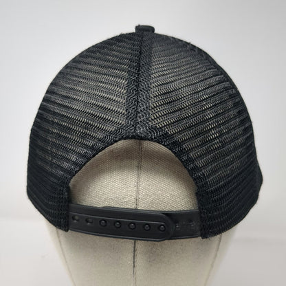 NRA Trucker Hat Black One Size Camo Snapback Mesh Defending Liberty Logo Patch