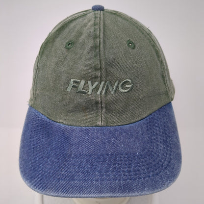 Flying Slideback Hat Multi One Size Adjustable Embroidered Colorblock