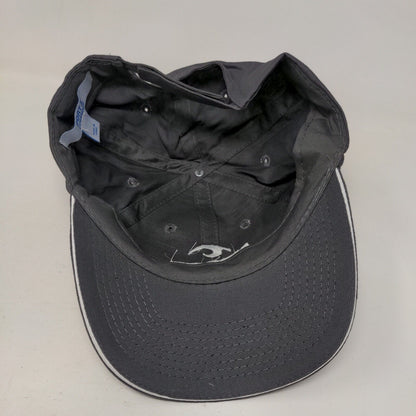 NESCO Resource Strapback Hat Gray One Size Embroidered Port & Company