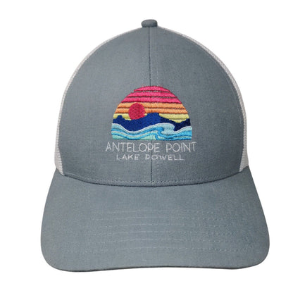 Antelope Point Adult Snapback Trucker Hat Multicolor OS Mesh Back Outdoor Cap