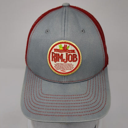 Backdoor Mary's Rim Job Snapback Trucker Hat Multi One Size Mesh Back