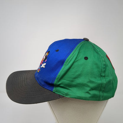 Mickey Unlimited Snapback Blue Red Green Black One Size Hat Mouse Colorblock Art