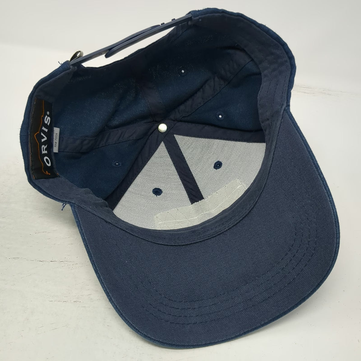 Orvis Snapback Blue White One Size Endorsed Guide 2017 Patch Cotton Fishing Hat