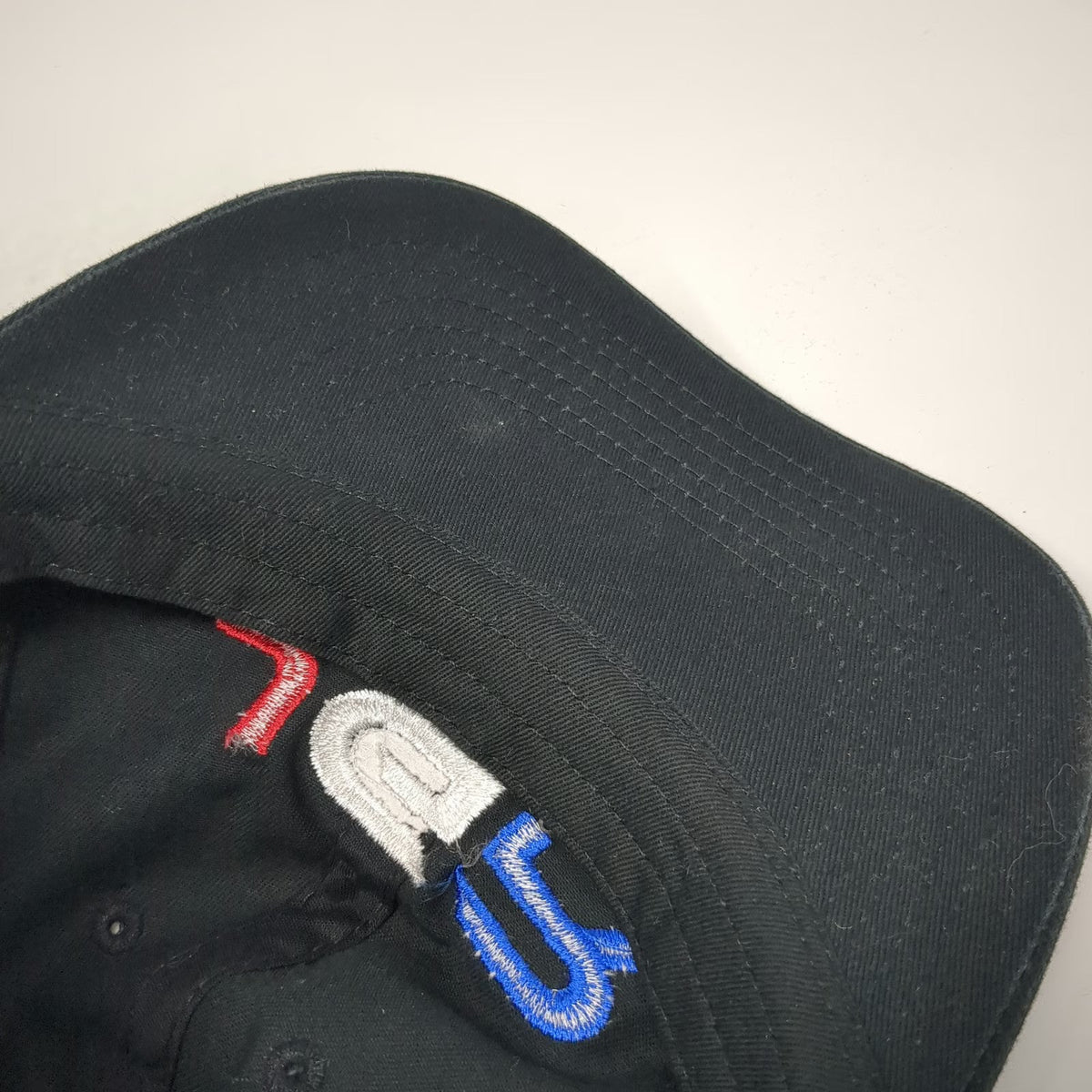 Jack Grote Racing JGR Black OSFM Baseball Cap Cotton Adjustable Slideback Hat