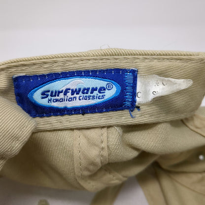 Surfware Hawaiian Classics Baseball Cap Beige OSFM Hawaii Wave Logo Hat Slide