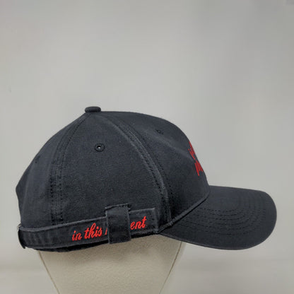 In This Moment Slideback Hat Black One Size Adjustable Embroidered 6 Panel