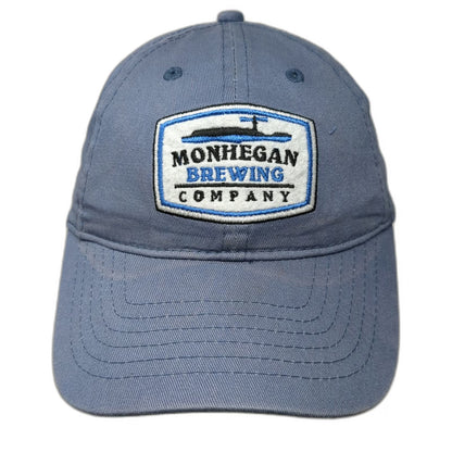 Brewery Branding Co Baseball Cap Blue One Size Monhegan Maine Lighthouse Hat