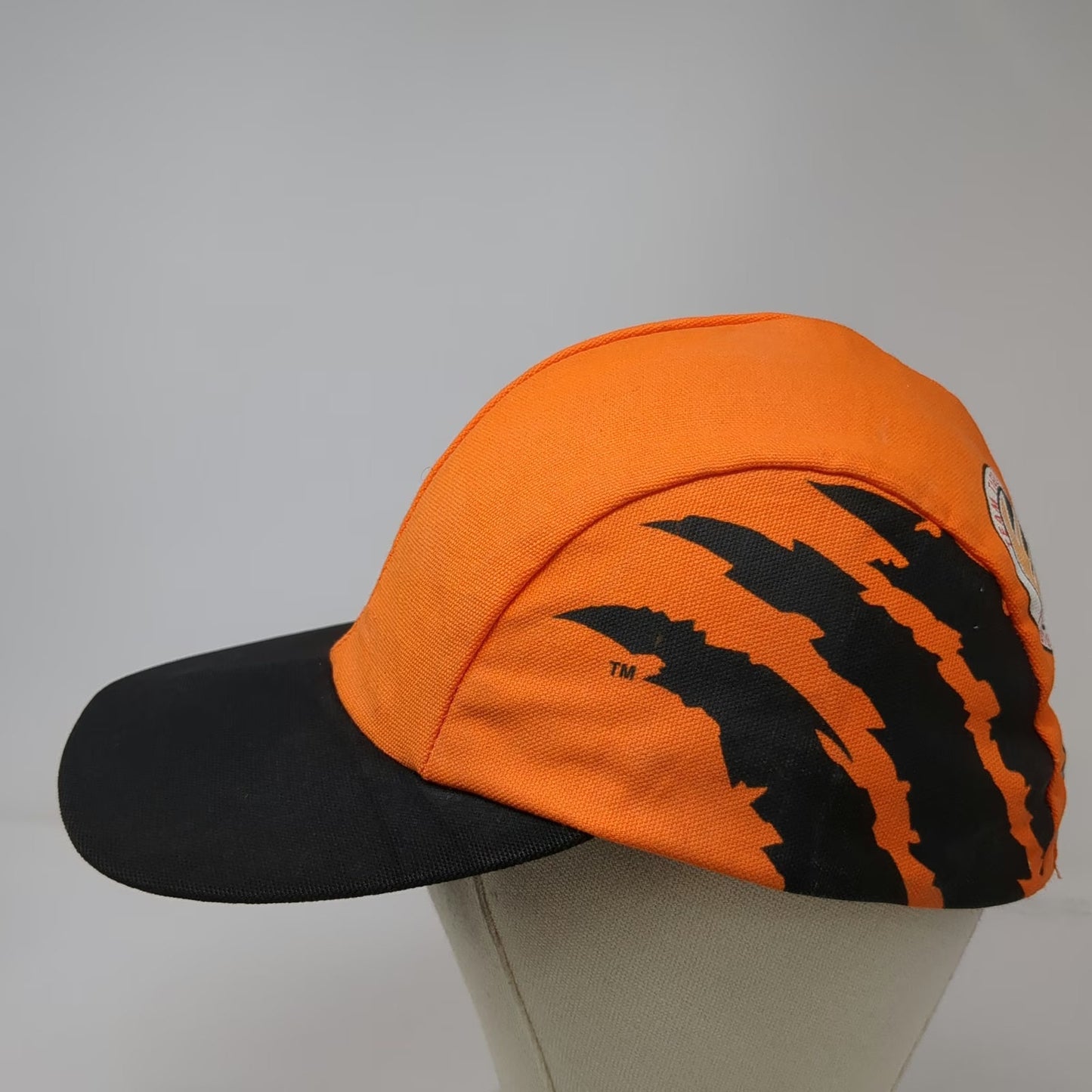 Bula Snapback Hat Orange Black Team Tiger Kellogg's 5 Panel Tony USA Vintage
