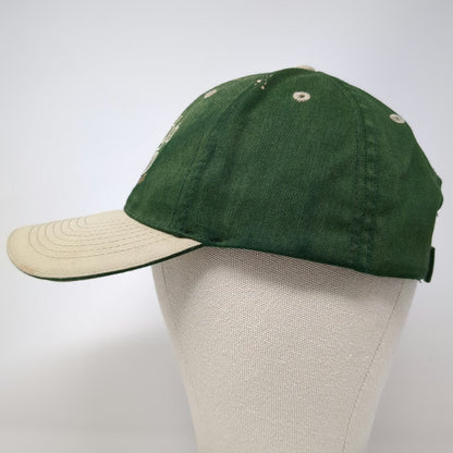 OTTO Green Beige One Size Baseball Cap Hat Scotty's Bar Kalispell MT Strapback