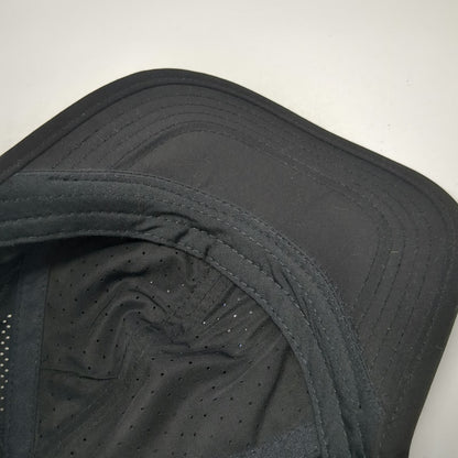Baseball Cap Black One Size USA Sport Group Patch Perforated Strapback Hat