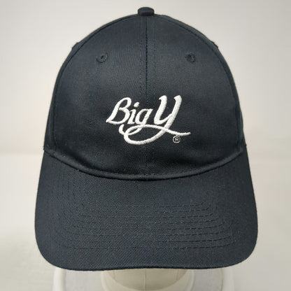 Port Authority Baseball Cap Black One Size Big Y World Class Market Logo Hat