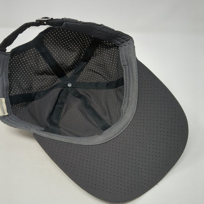 Unbranded Slideback Hat Gray One Size Adjustable Laser Cut Solid Blank