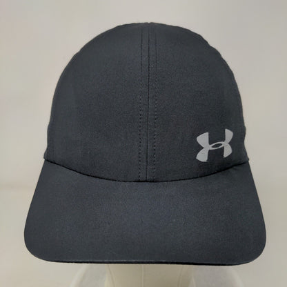 Under Armour Women's Strapback Hat Black OSFA Adjustable Breathable 6 Panel