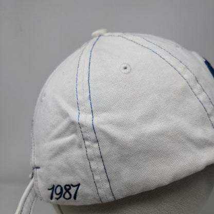 Oakmont Golf Club Slideback Hat White One Size Embroidered Gear For Sports
