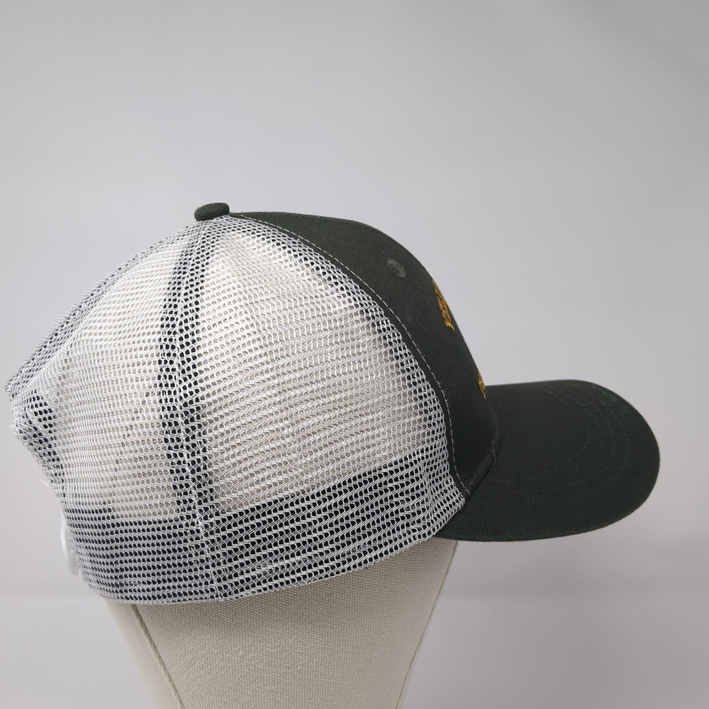 Yellowstone Dutton Ranch Snapback Trucker Hat Green OS Adjustable Mesh Back