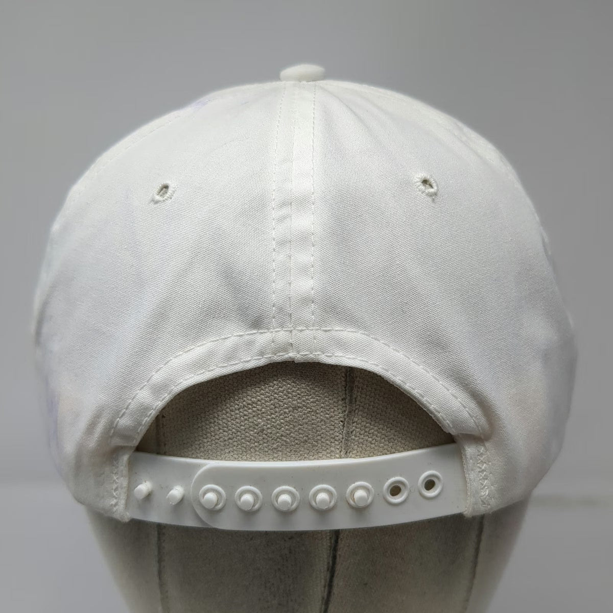 Cap America 5 Panel White One Size 3M Logo Green Underbrim Snapback Hat USA
