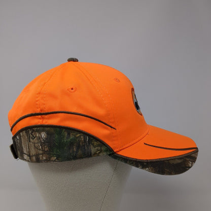 EV Downhole Video Strapback Hat Orange One Size Realtree Outdoor Cap