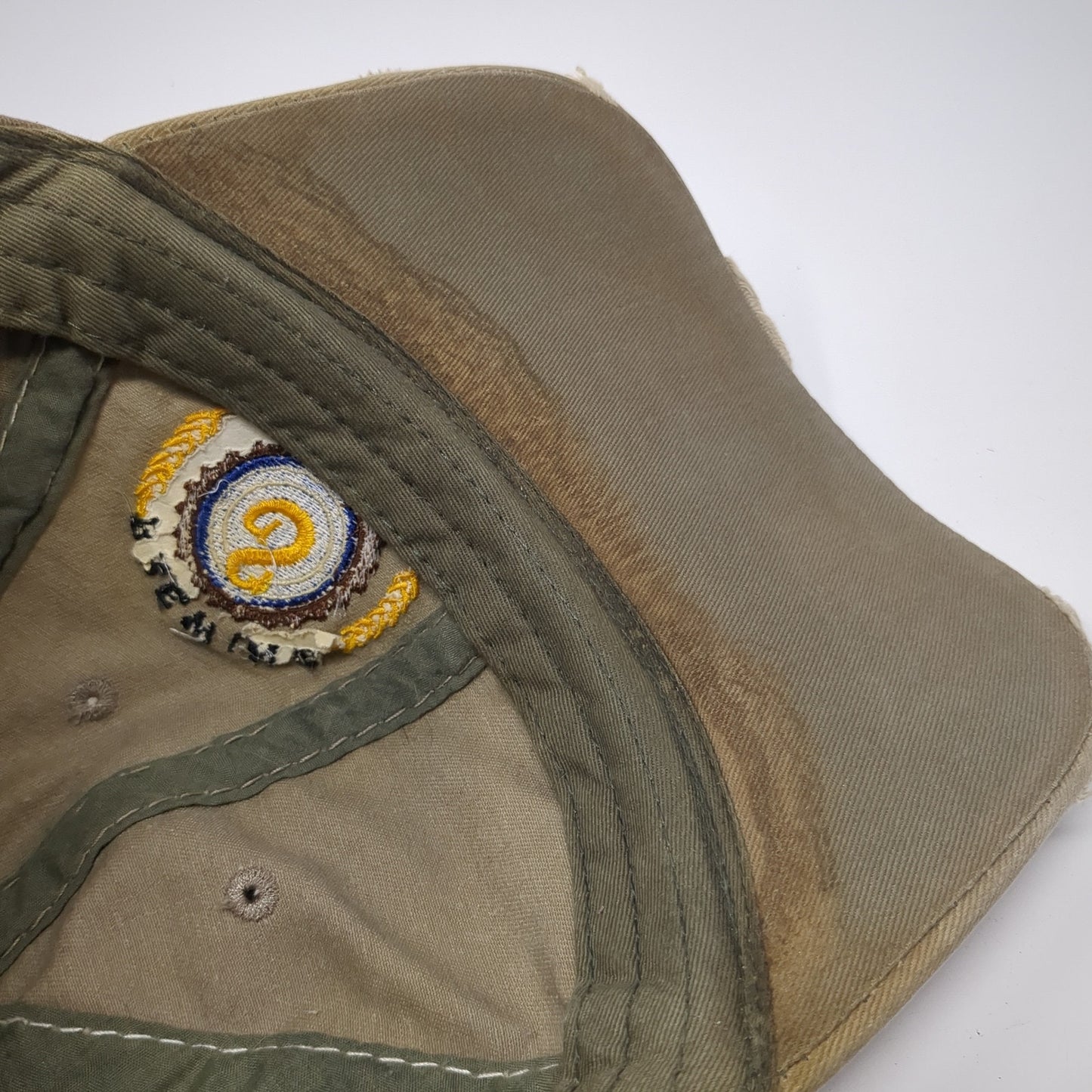 Brewing Company Baseball Cap Brown One Size Adjustable Distressed Otto