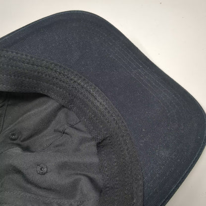 Carhartt Black Baseball Cap One Size Adjustable Logo Patch Canvas Workwear Hat