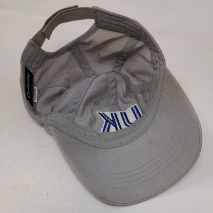 University of Kentucky Wildcats Strapback Hat Gray Embroidered Captivating NCAA