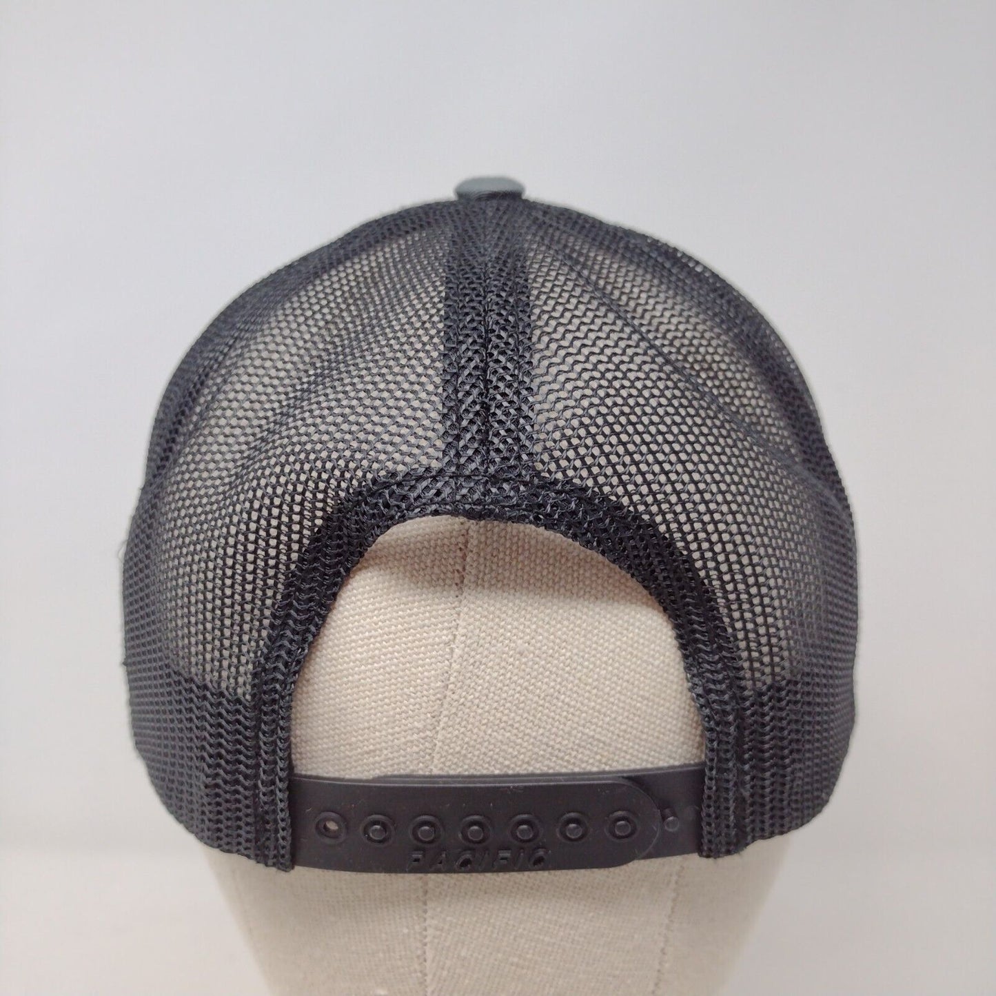 Idaho Connect-2022 Snapback Trucker Hat Gray OSFA Mesh Back Embroidered