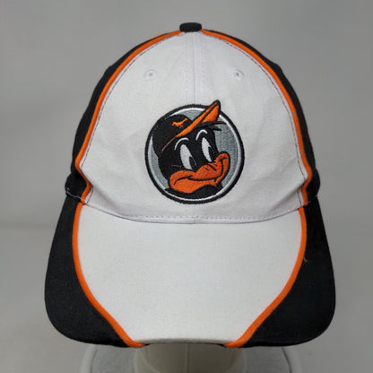 Junior Orioles Chick Fil A Strapback Hat Black White Embroidered Logo