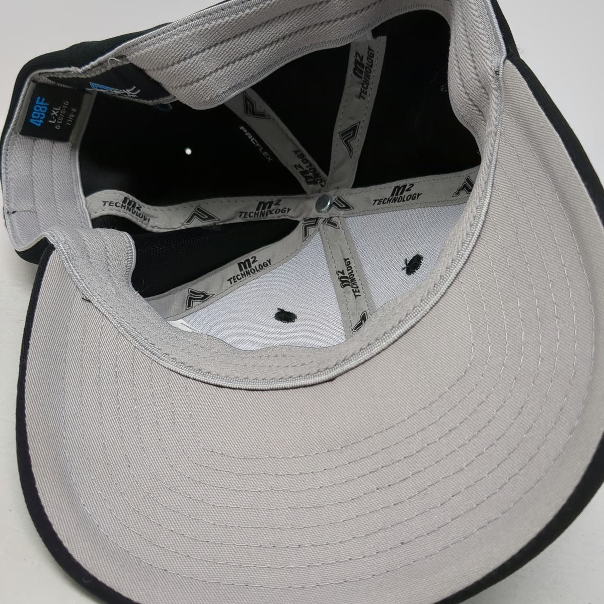 Pacific Headwear Baseball Cap Black XL DYKMAN Performance Stretch Fit Hat