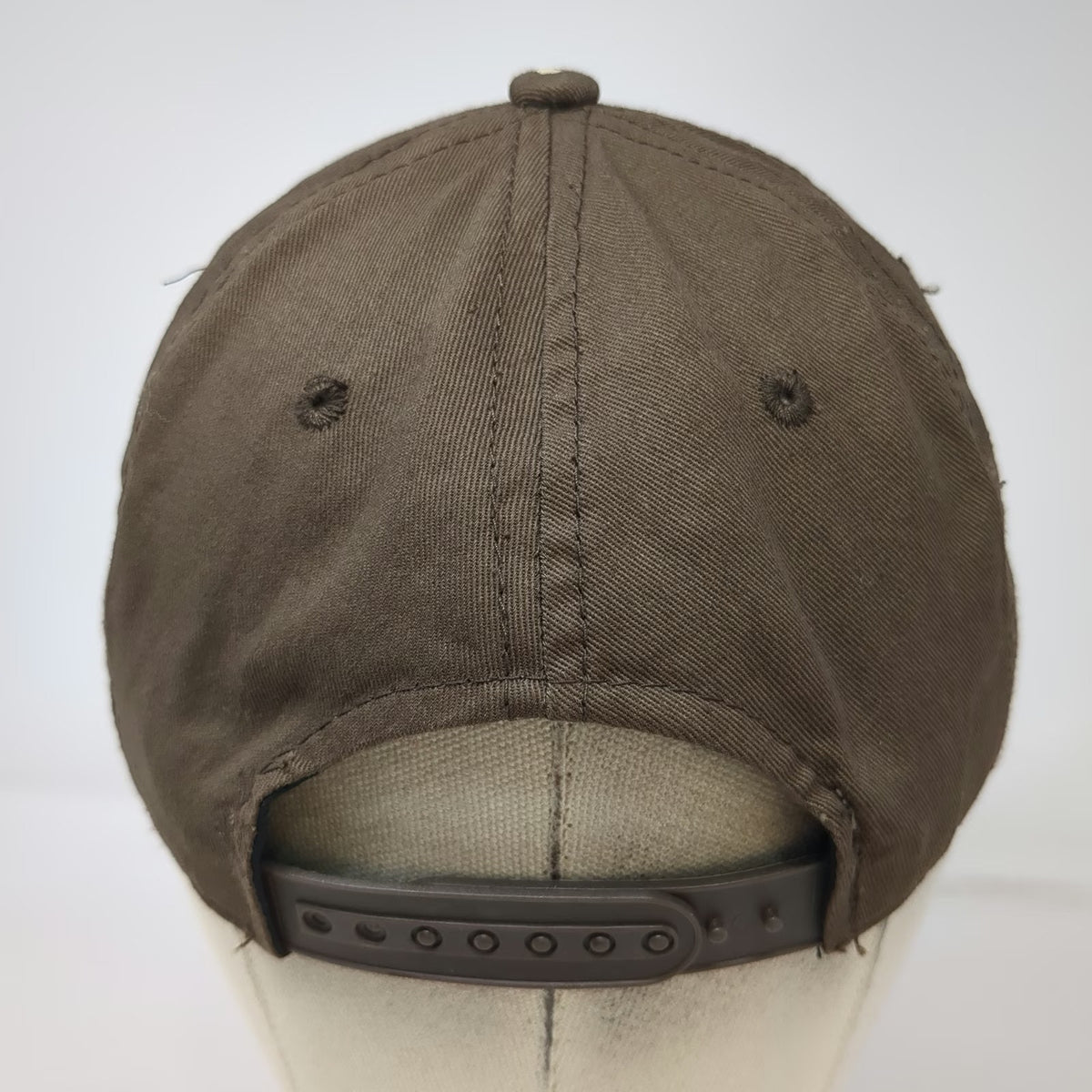 Bass Pro Shops Snapback Brown One Size Embroidered American Flag Logo Hat