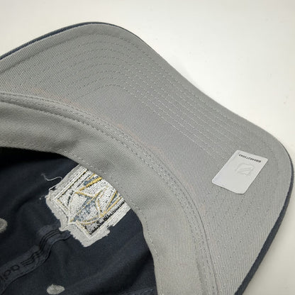 Adidas Vegas Golden Knights NHL Gray One Size Cap Slideback Logo Embroidered Hat