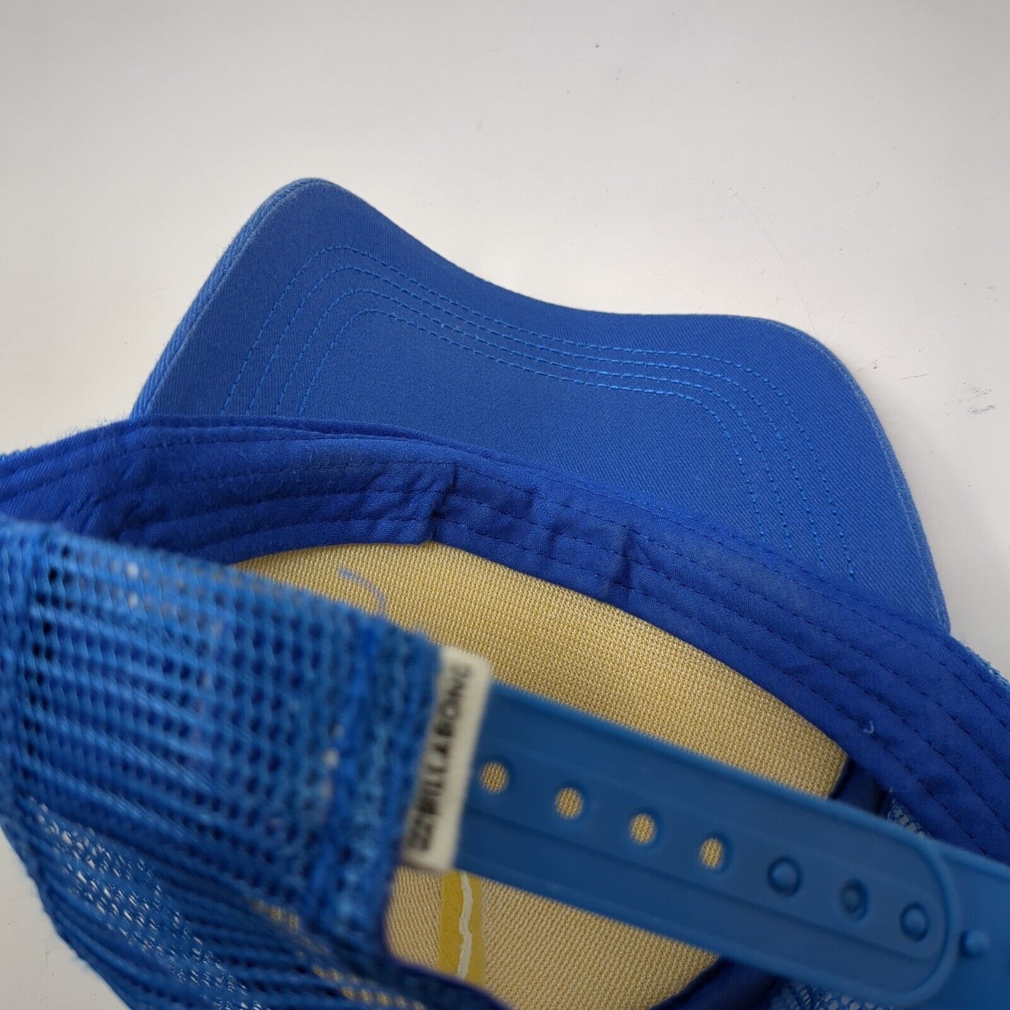 Billabong Australia Snapback Trucker Hat Blue OSFA Adjustable Mesh Back 6 Panel