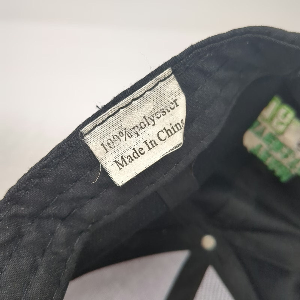 Interstate Batteries Baseball Cap Black One Size Joe Gibbs Racing Team Logo Hat