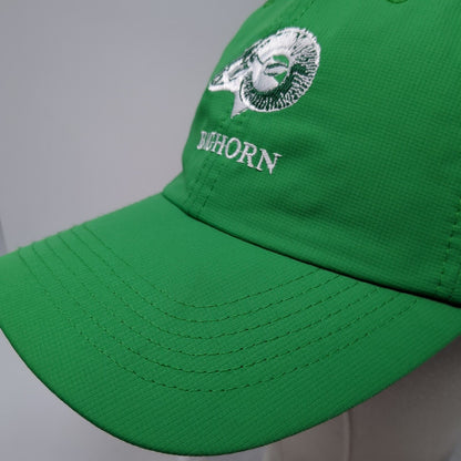 Bighorn Strapback Hat Green One Size Adjustable Embroidered Imperial