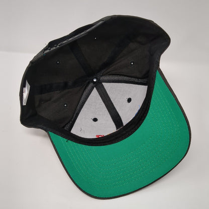 Newport's Roadstar Snapback Hat Black OSFA Adjustable Embroidered