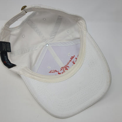 Mammoth Mtn. Ski Patrol Slideback Hat White One Size Adjustable Sportsman