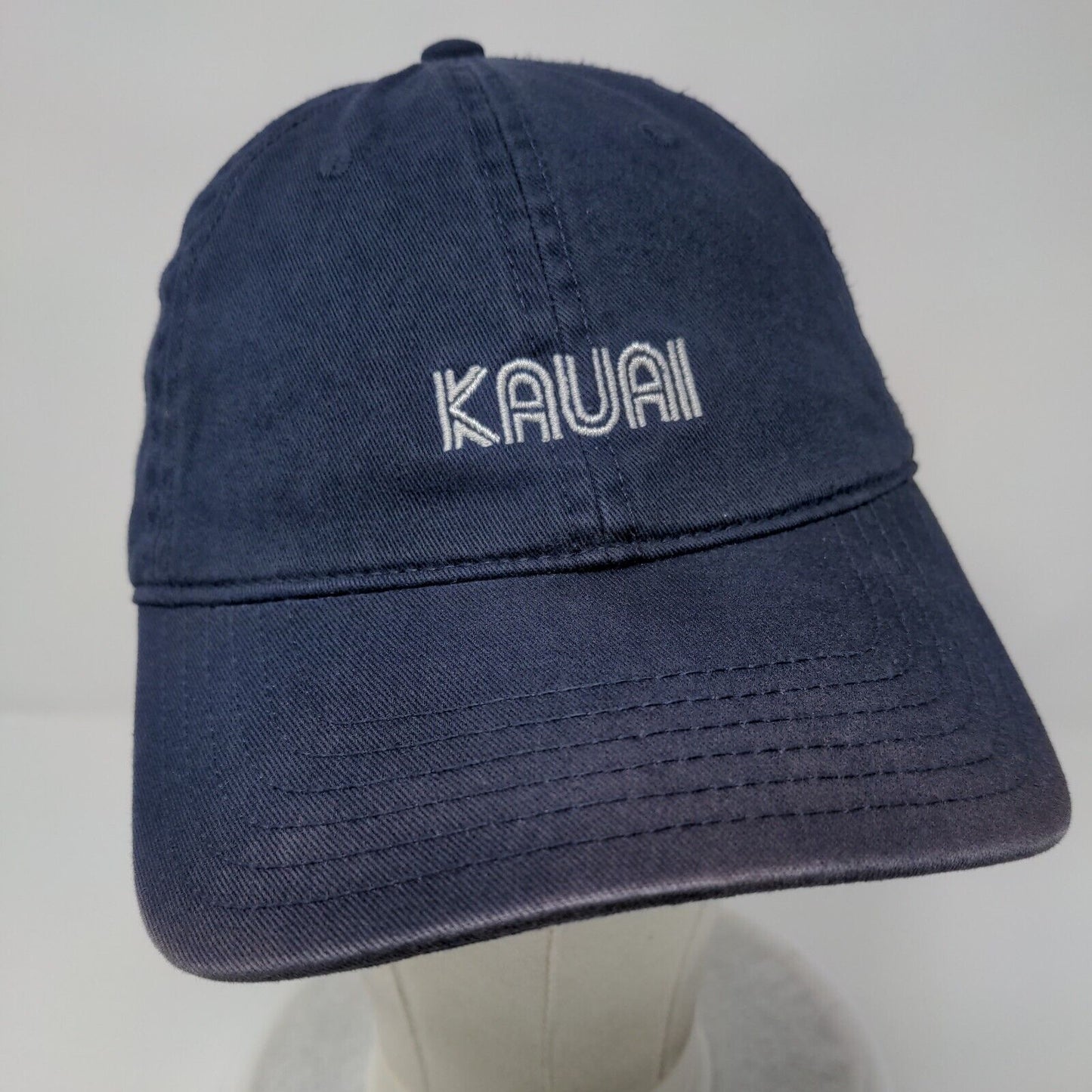 Kauai Hawaii 99 Strapback Hat Blue OSFM Adjustable Embroidered Otto Cotton