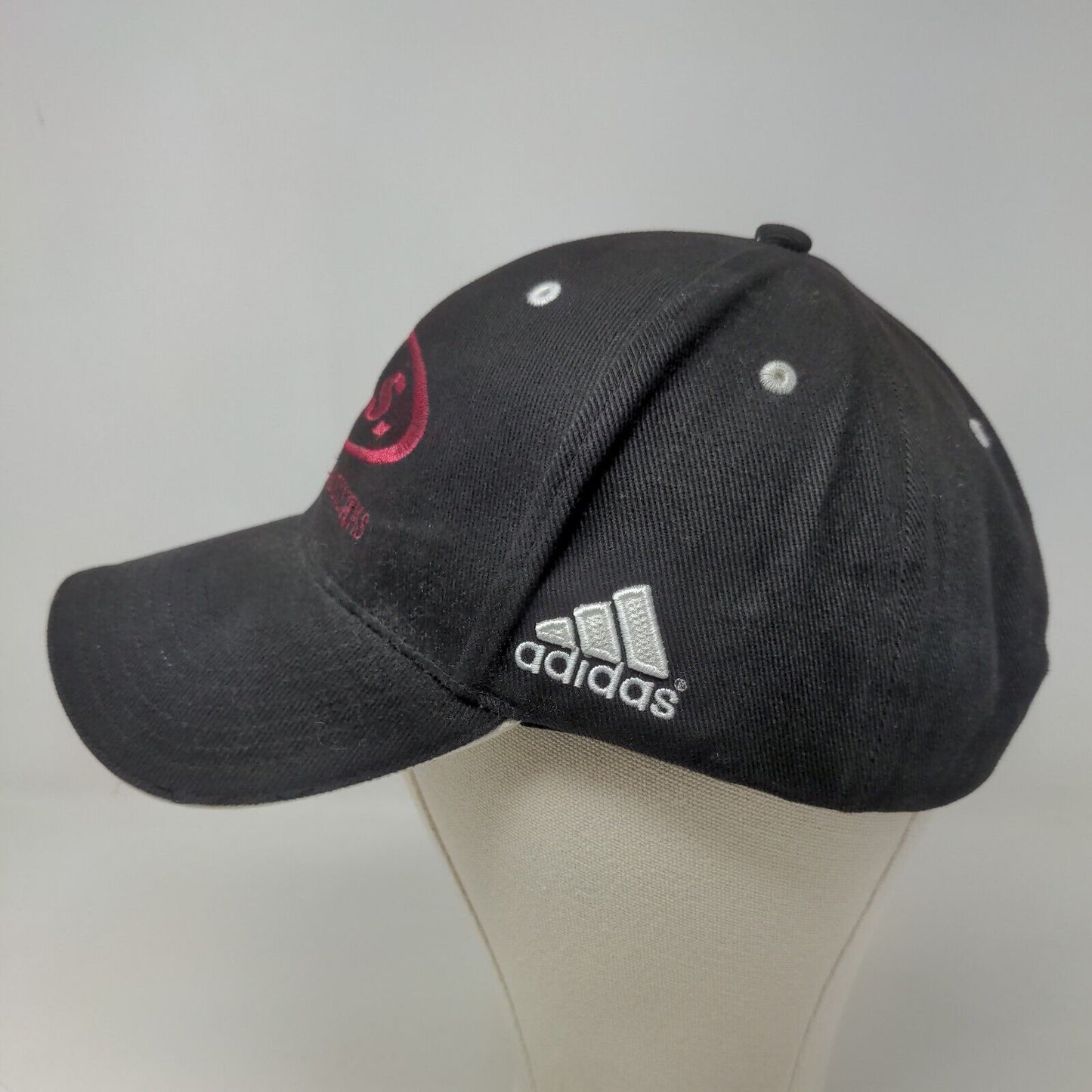 Adidas Men's Strapback Hat Black Size OSFA Embroidered Innovative Control System