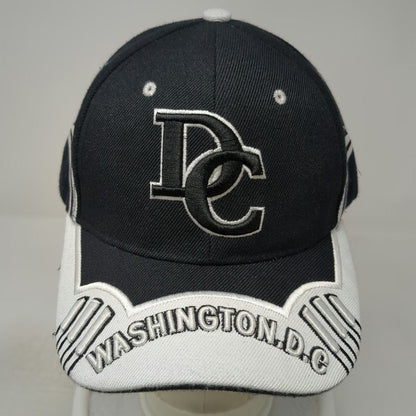 City Hunter Baseball Cap Black One Size Washington DC Embroidered Strapback Hat