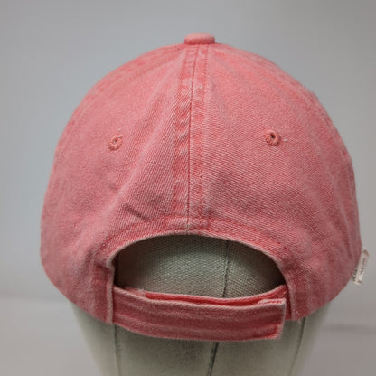 Ron Jon Surf Shop Baseball Cap Pink One Size Beach Sunset Distressed Patch Hat