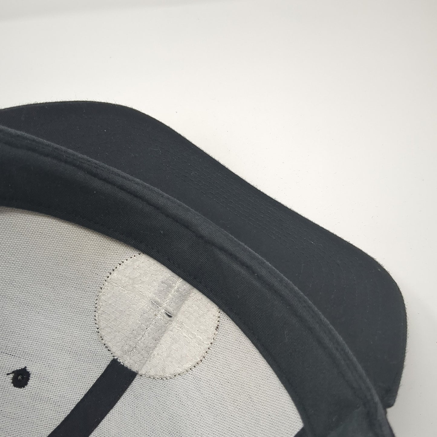 Brixton Supply Trademark Snapback Hat Black One Size Adjustable Embroidered