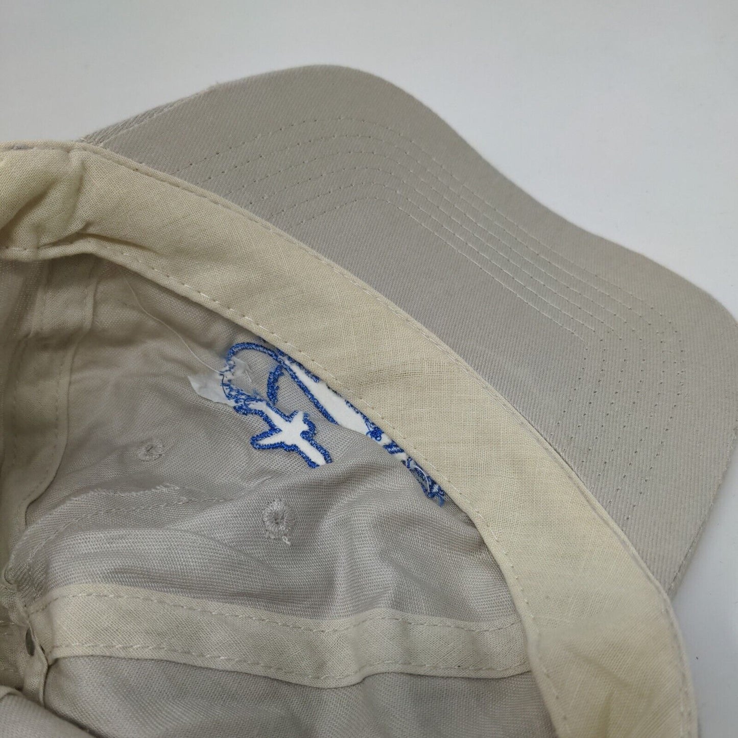 AllEars.Net Strapback Hat Tan OSFA Embroidered Vent Holes Hit Wear