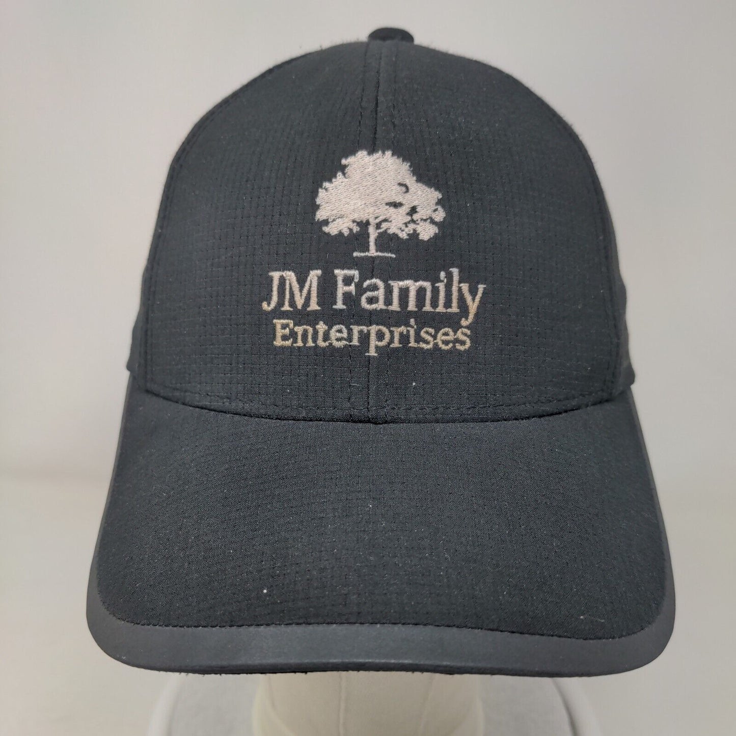 JM Family Enterprises Strapback Hat Black One Size Adjustable Embroidered Ogio