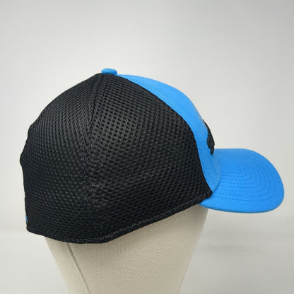 NFL Super Bowl LII New Era 39THIRTY Mesh Stretch Fit Cap Hat Blue Black Size M