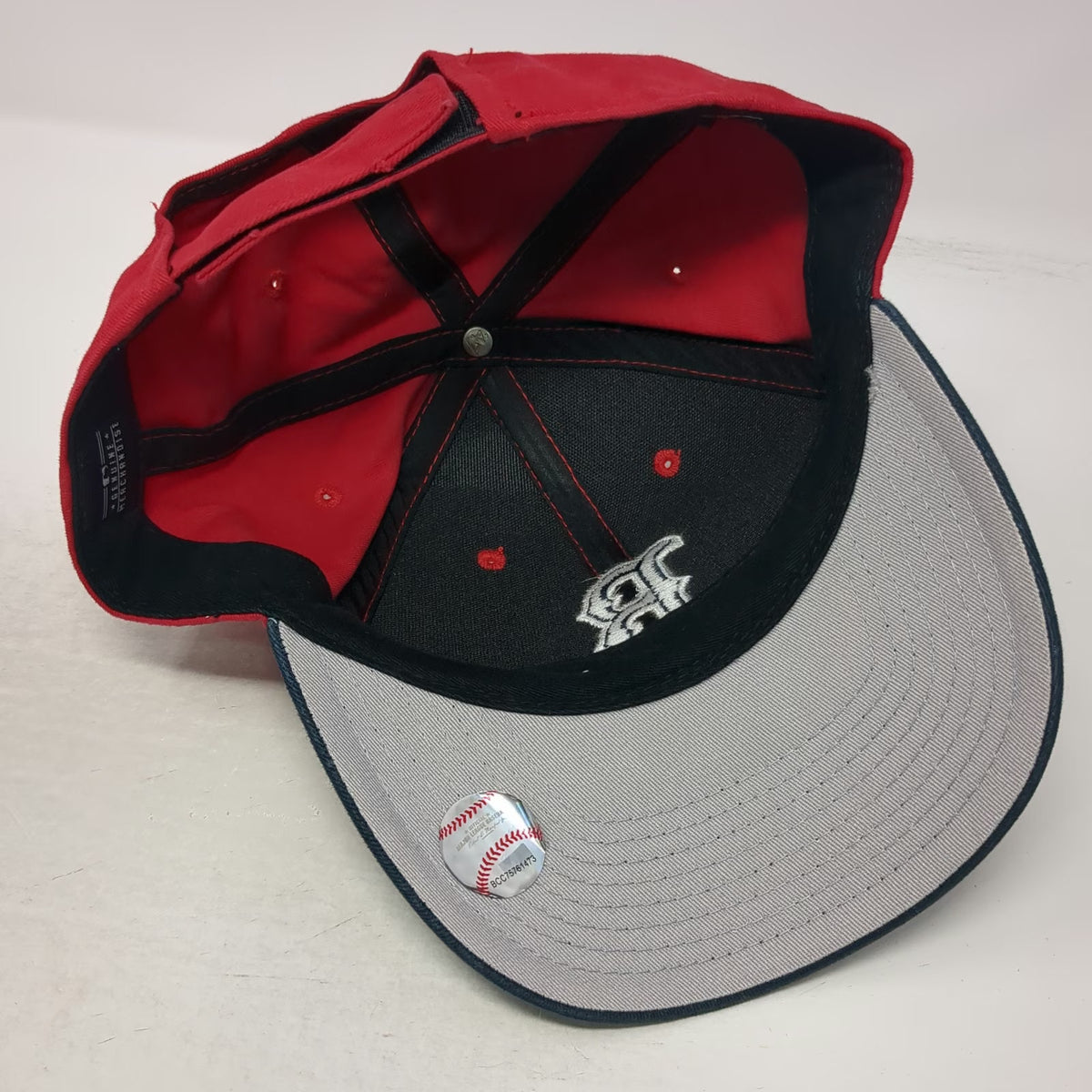 Boston Red Sox MLB '47 Baseball Cap Red Blue One Size jetBlue Logo Strapback Hat