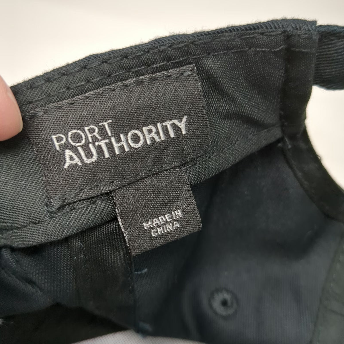 Port Authority Baseball Cap Black One Size Double R Ranch Northwest Beef Hat