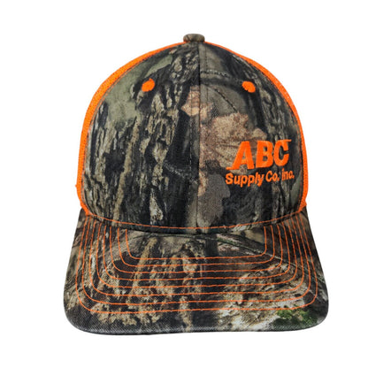 ABC Supply Co. Inc. Strapback Mesh Back Trucker Hat Camo OSFM Outdoor Cap