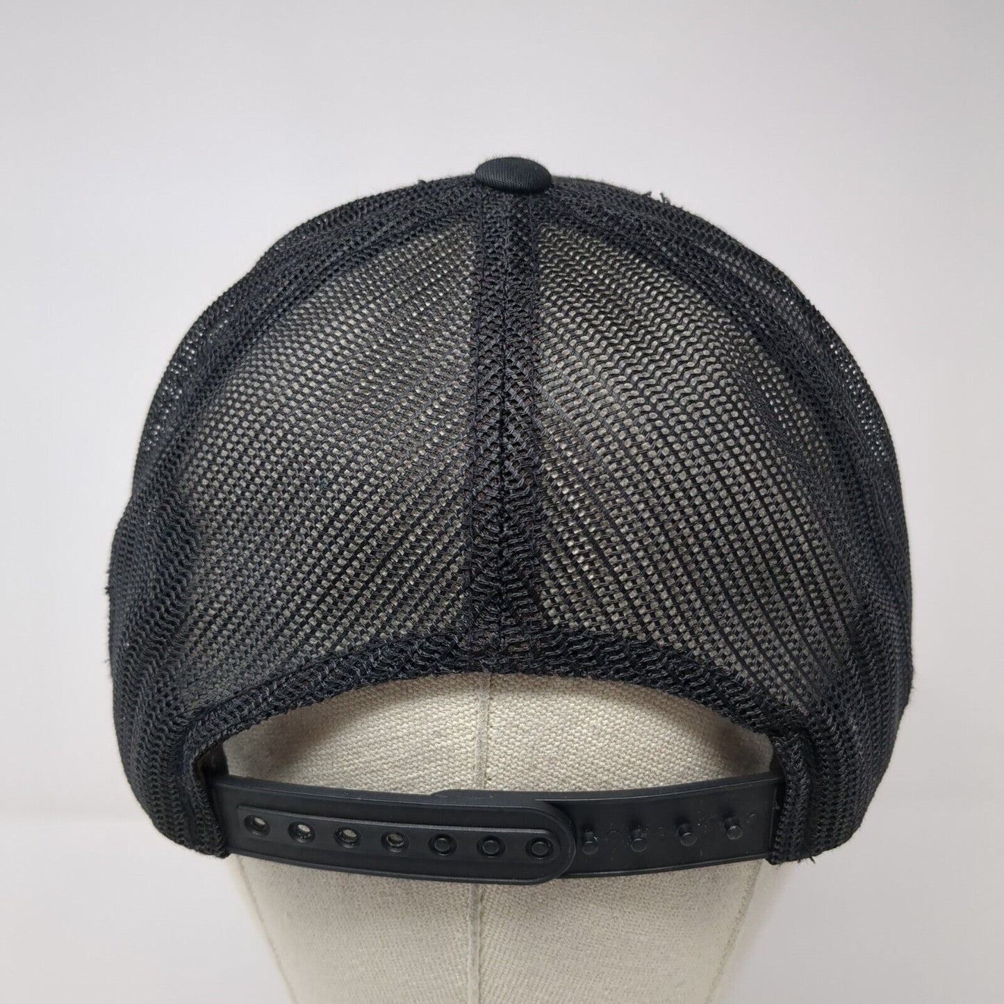 Bartlett Roofing Hat Trick Squad Snapback Trucker Hat Black One Size